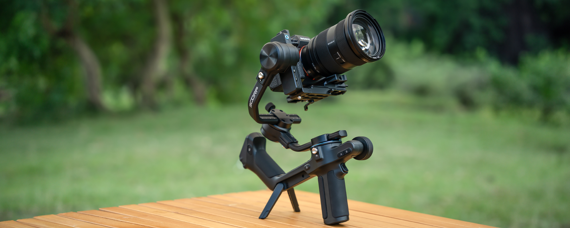 Gimbal ręczny FeiyuTech Scorp 2 Kit do aparatów VDSLR